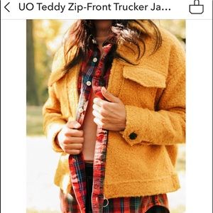 Urban Outfitters Teddy Jacket